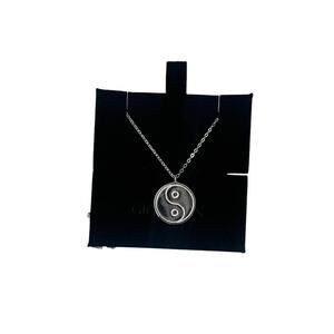 Yin Yang Necklace 925 Sterling Silver